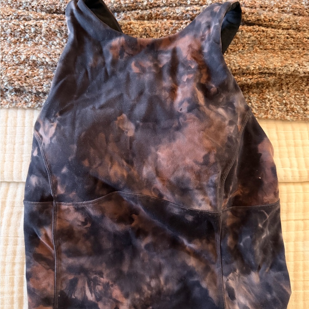 Lululemon Tie-Dye High Neck Align Tank Size 4